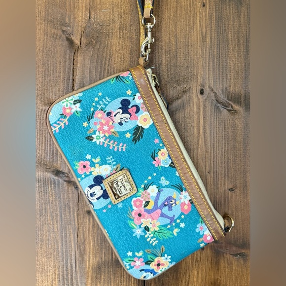 Dooney & Bourke Handbags - Disney Dooney & Bourke Epcot International Flower & Garden Festival wristlet